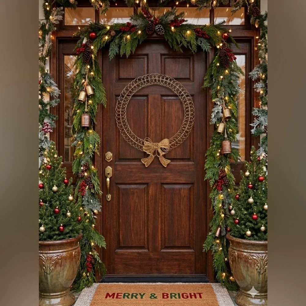 UNBRANDED | Holiday Card Wreath